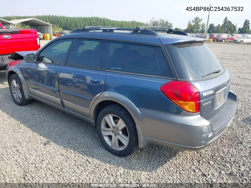 2005 Subaru Outback 3.0R L.l. Bean Edition VIN: 4S4BP86C254367532 Lot: 40257328