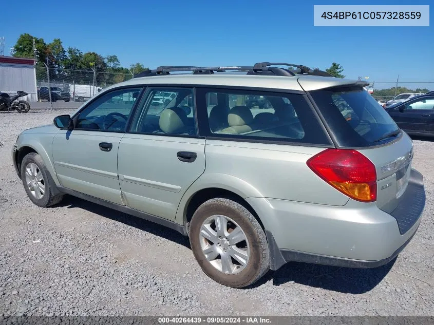 2005 Subaru Outback 2.5I VIN: 4S4BP61C057328559 Lot: 40264439