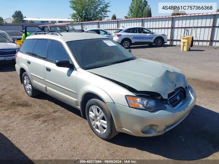 4S4BP61C757366368 2005 Subaru Outback 2.5I