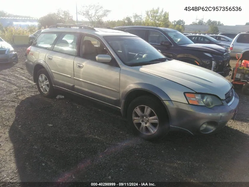 4S4BP62C957356536 2005 Subaru Outback 2.5I Limited