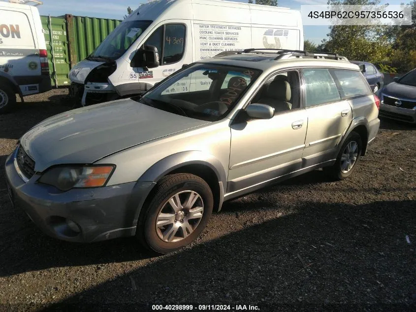 2005 Subaru Outback 2.5I Limited VIN: 4S4BP62C957356536 Lot: 40298999