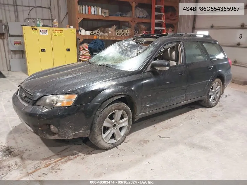 2005 Subaru Outback Outback H6 R Ll Bean VIN: 4S4BP86C554365967 Lot: 40303474