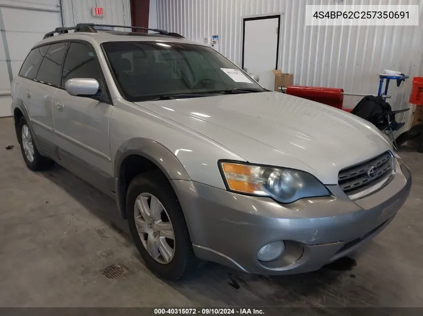 2005 Subaru Outback 2.5I Limited VIN: 4S4BP62C257350691 Lot: 40315072