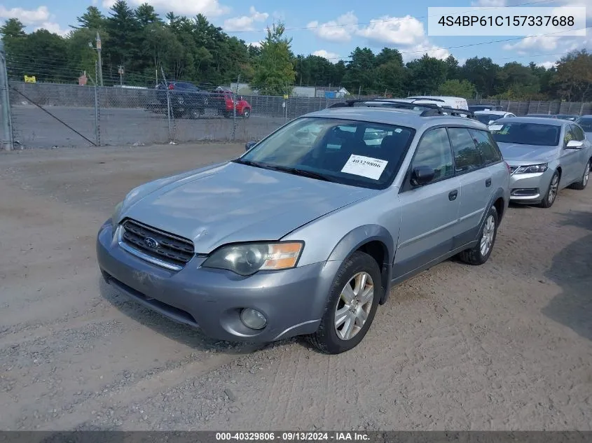 4S4BP61C157337688 2005 Subaru Outback 2.5I