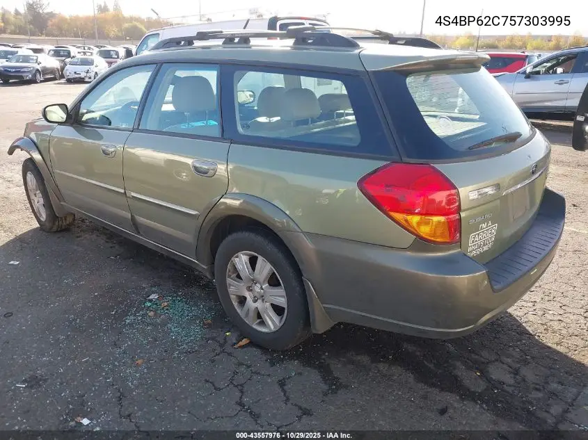 4S4BP62C757303995 2005 Subaru Outback 2.5I Limited