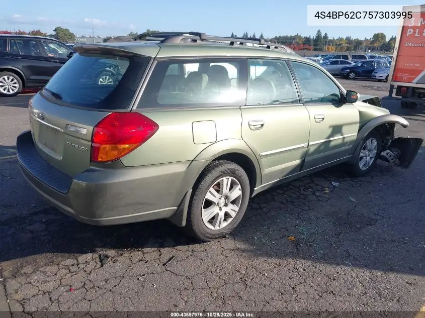 4S4BP62C757303995 2005 Subaru Outback 2.5I Limited