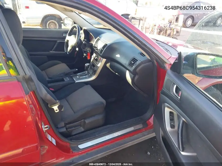 4S4BP68C954316238 2005 Subaru Outback 2.5Xt