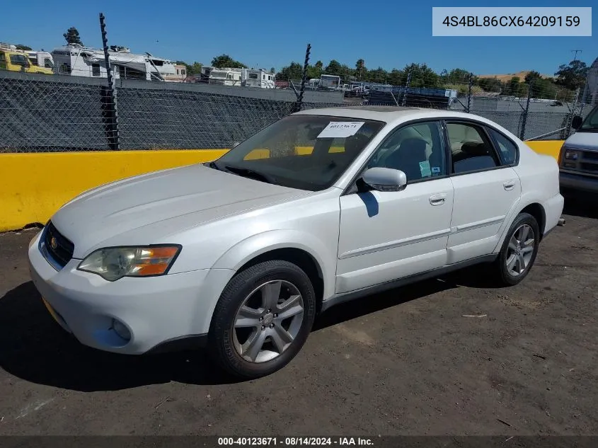 4S4BL86CX64209159 2006 Subaru Outback 3.0R L.l. Bean Edition