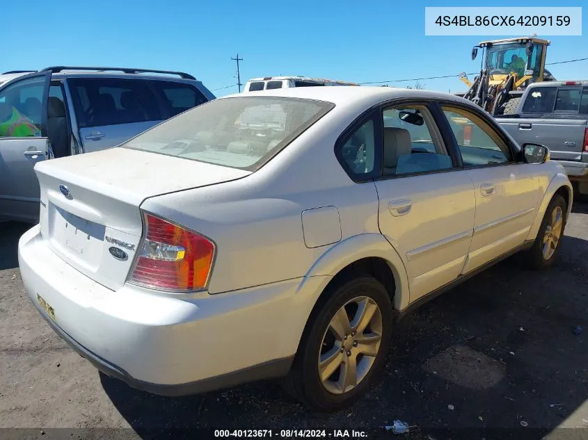 4S4BL86CX64209159 2006 Subaru Outback 3.0R L.l. Bean Edition