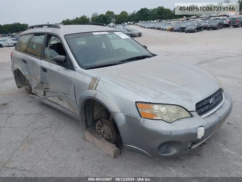 4S4BP61C067319166 2006 Subaru Outback 2.5I