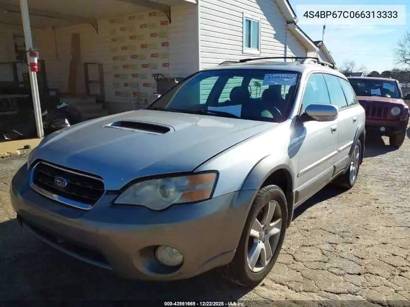 4S4BP67C066313333 2006 Subaru Outback 2.5Xt/2.5Xt Limited