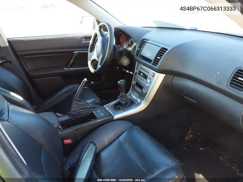 4S4BP67C066313333 2006 Subaru Outback 2.5Xt/2.5Xt Limited