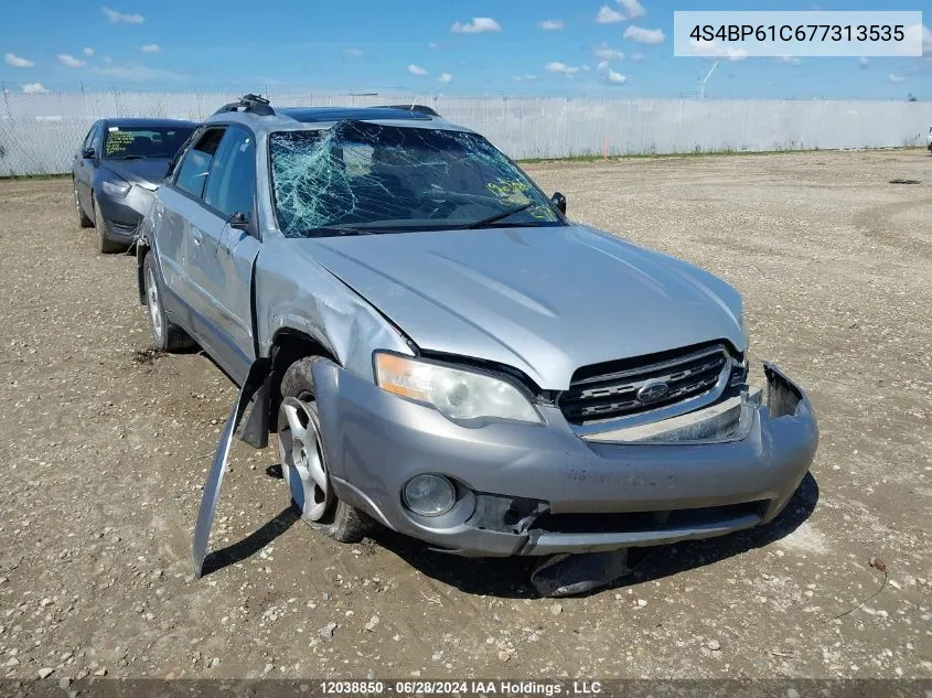 2007 Subaru Outback Outback 2.5I VIN: 4S4BP61C677313535 Lot: 12038850