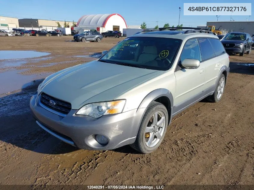 2007 Subaru Outback VIN: 4S4BP61C877327176 Lot: 12040291