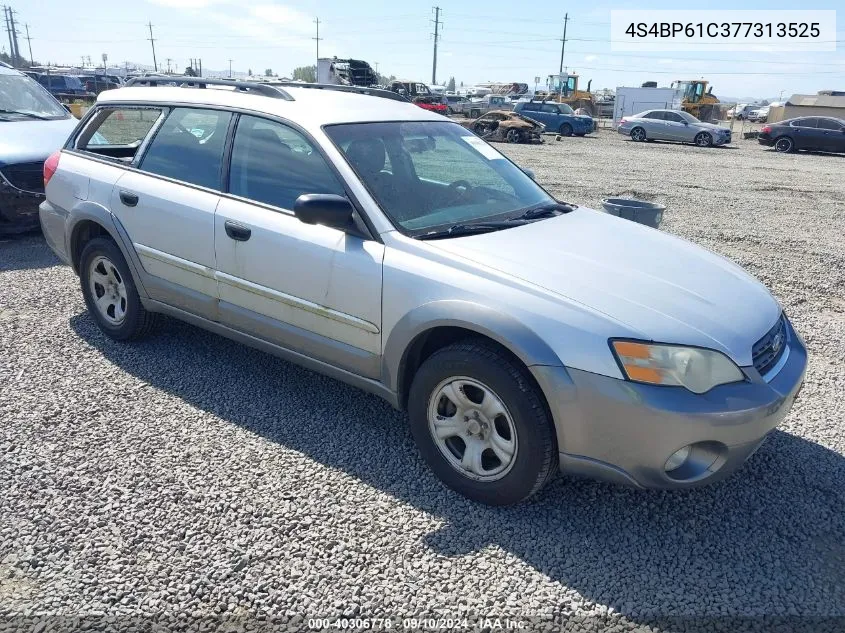 4S4BP61C377313525 2007 Subaru Outback 2.5I Basic