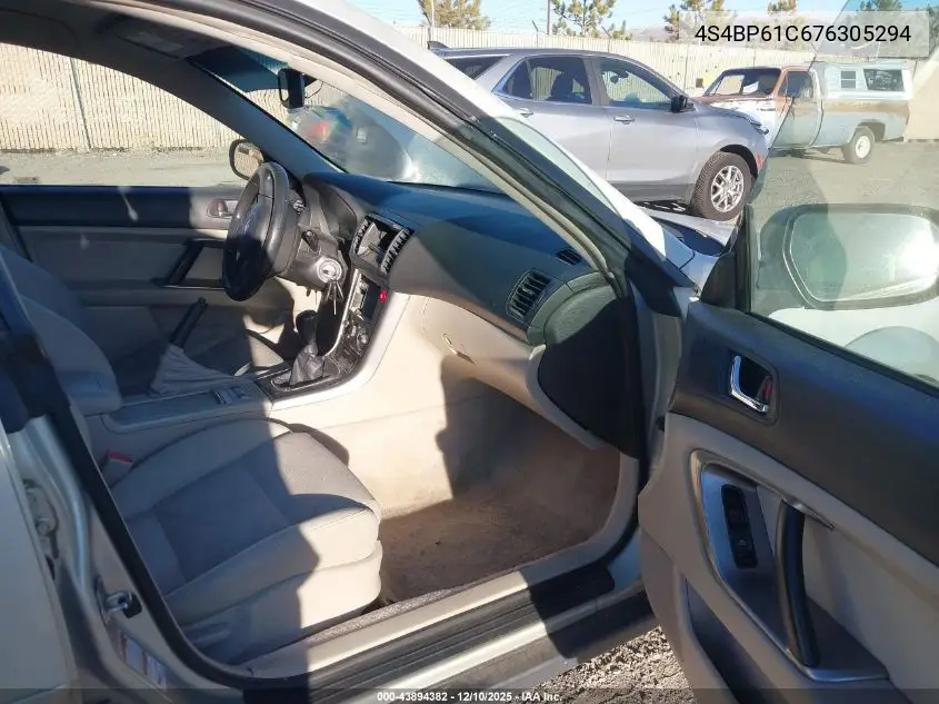 4S4BP61C676305294 2007 Subaru Outback 2.5I