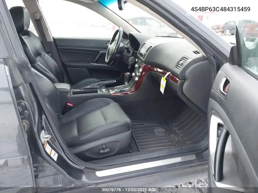 4S4BP63C484315459 2008 Subaru Outback 2.5Xt Limited