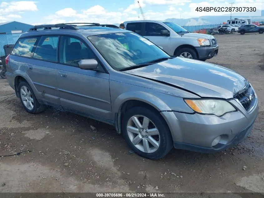 4S4BP62C287307330 2008 Subaru Outback 2.5I Limited/2.5I Limited L.l. Bean Edition