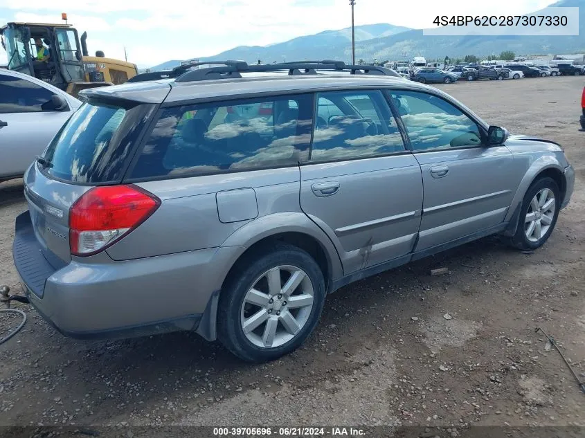 4S4BP62C287307330 2008 Subaru Outback 2.5I Limited/2.5I Limited L.l. Bean Edition