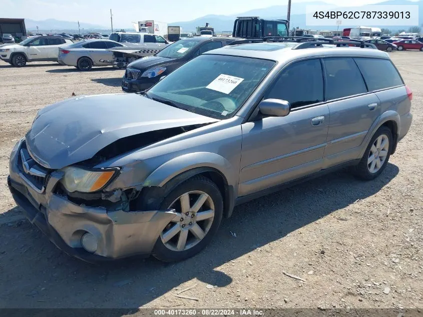 2008 Subaru Outback 2.5I Limited/2.5I Limited L.l. Bean Edition VIN: 4S4BP62C787339013 Lot: 40173260