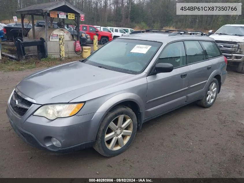 4S4BP61CX87350766 2008 Subaru Outback 2.5I/2.5I L.l. Bean Edition