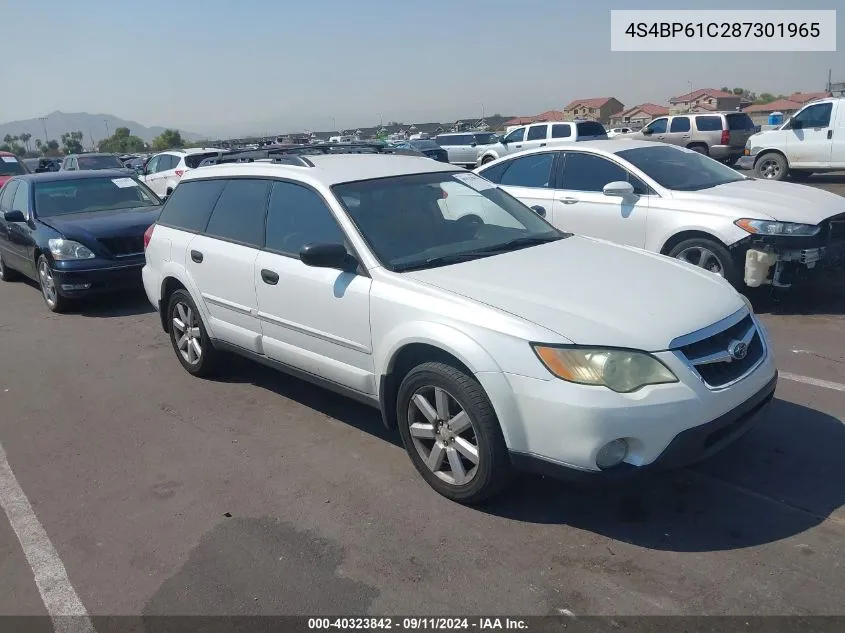 4S4BP61C287301965 2008 Subaru Outback 2.5I/2.5I L.l. Bean Edition