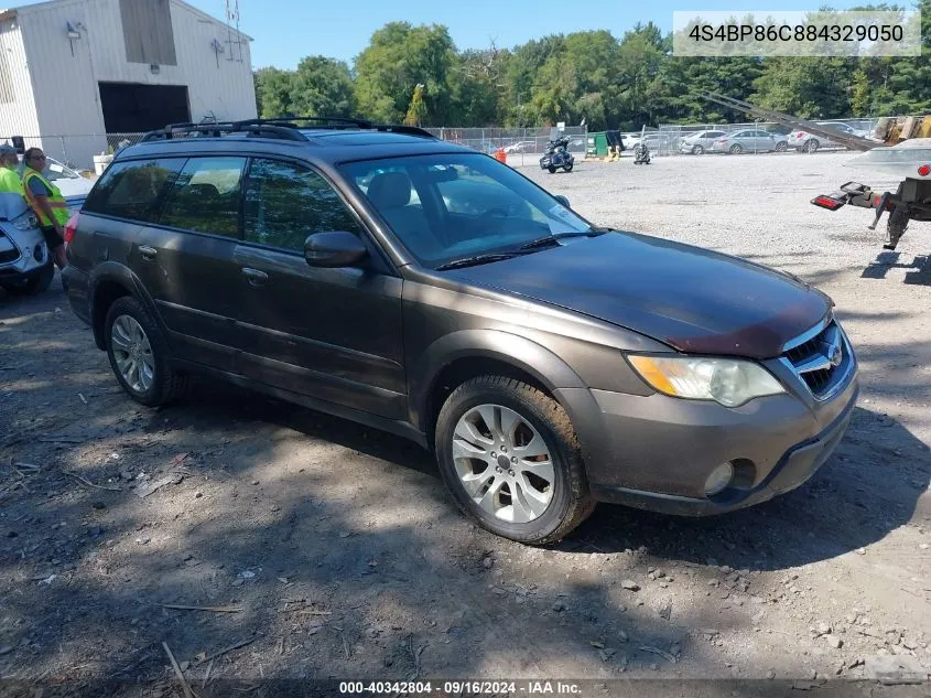 2008 Subaru Outback 3.0R L.l. Bean Edition VIN: 4S4BP86C884329050 Lot: 40342804