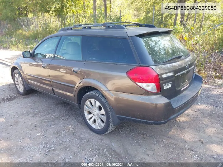 2008 Subaru Outback 3.0R L.l. Bean Edition VIN: 4S4BP86C884329050 Lot: 40342804