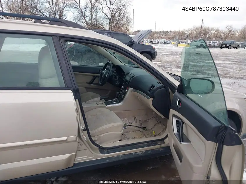 4S4BP60C787303440 2008 Subaru Outback