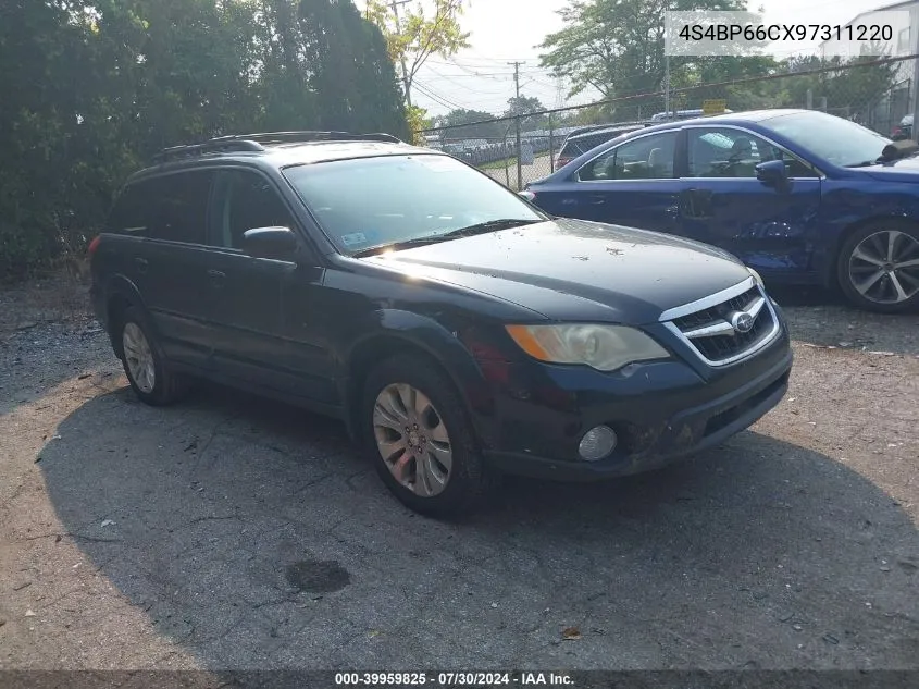 4S4BP66CX97311220 2009 Subaru Outback 2.5I Limited