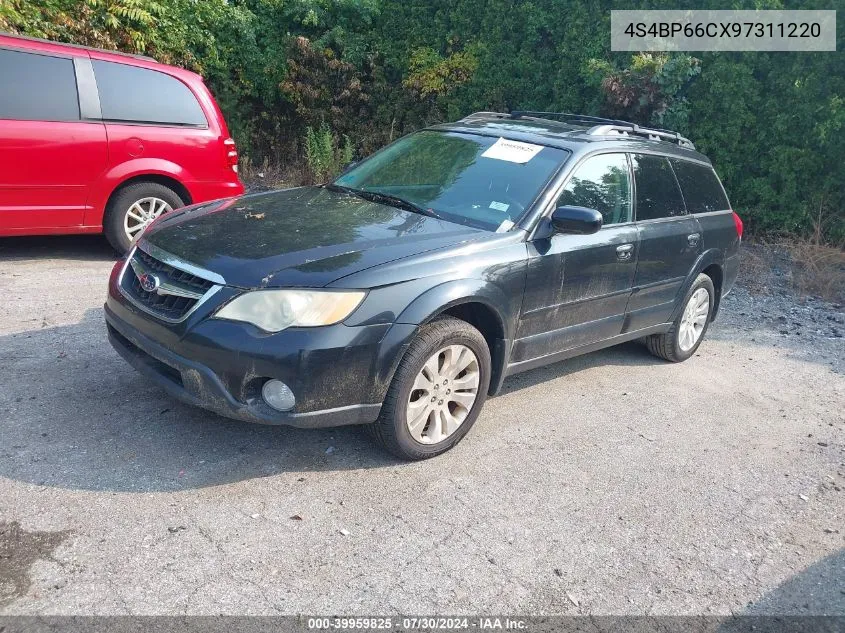 2009 Subaru Outback 2.5I Limited VIN: 4S4BP66CX97311220 Lot: 39959825