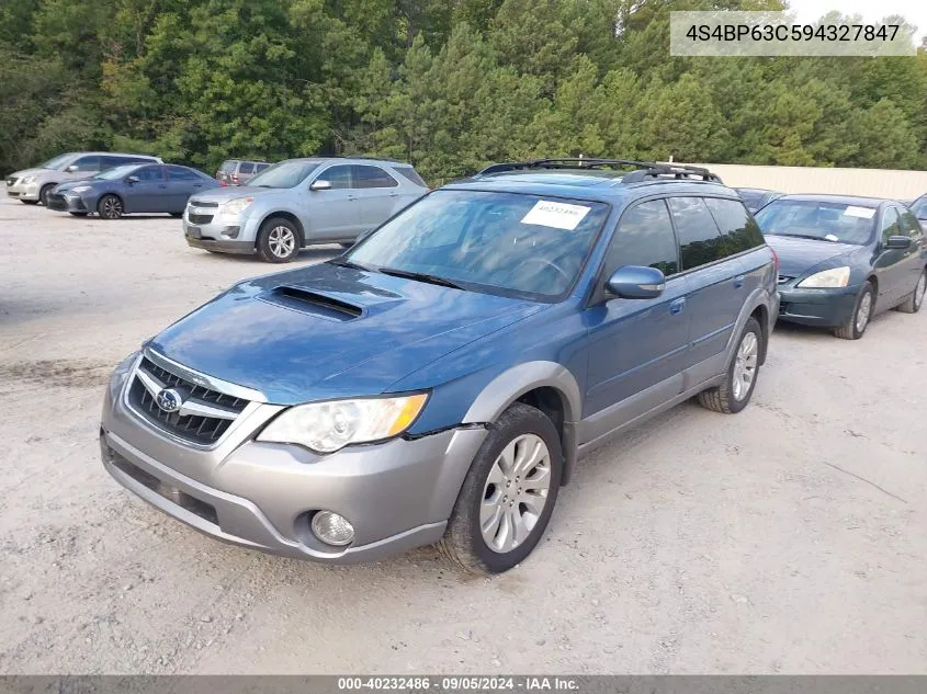 4S4BP63C594327847 2009 Subaru Outback 2.5Xt Limited