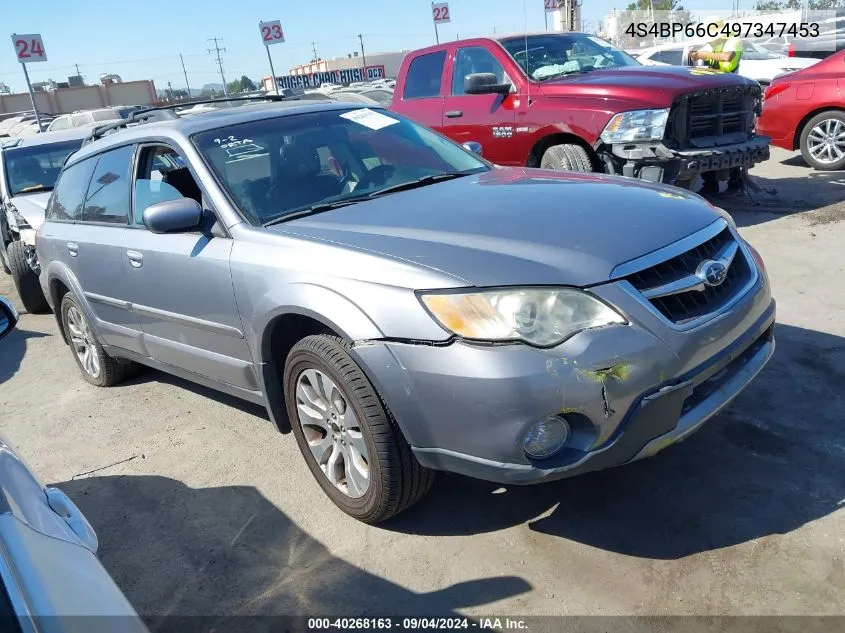 2009 Subaru Outback 2.5I Limited VIN: 4S4BP66C497347453 Lot: 40268163