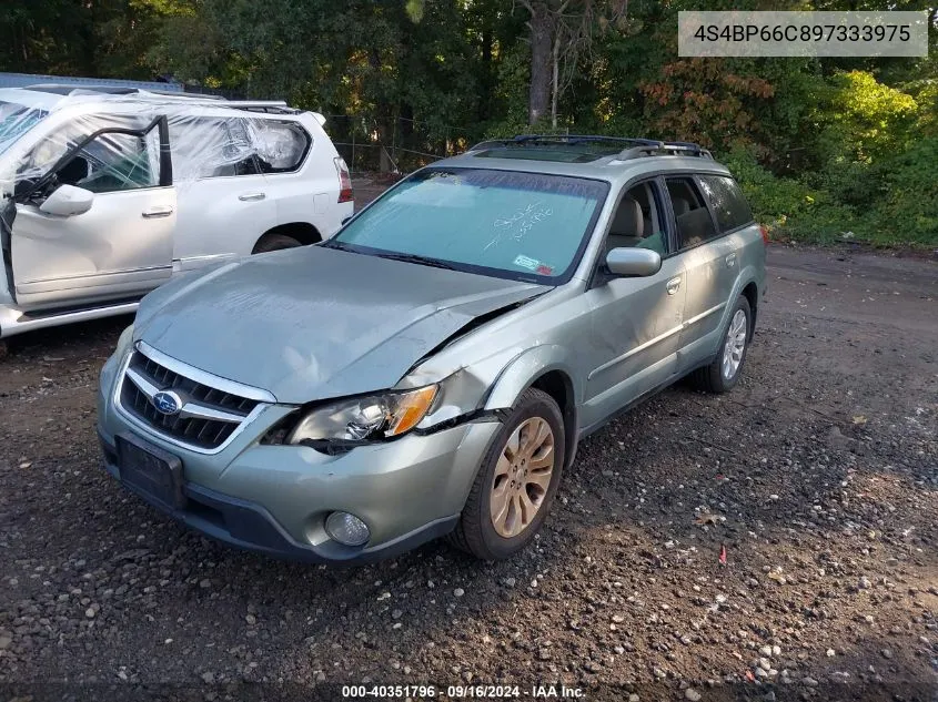 2009 Subaru Outback 2.5I Limited VIN: 4S4BP66C897333975 Lot: 40351796