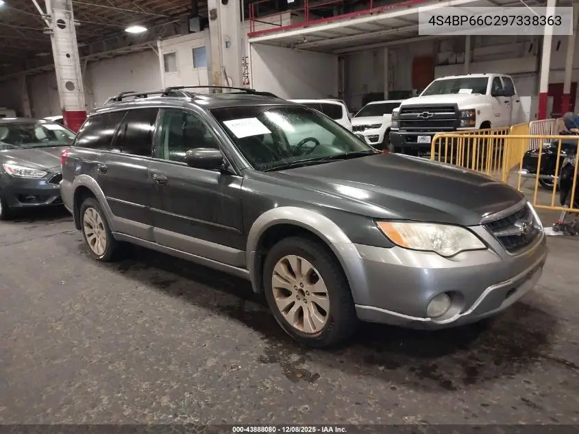 4S4BP66C297338363 2009 Subaru Outback 2.5I Limited