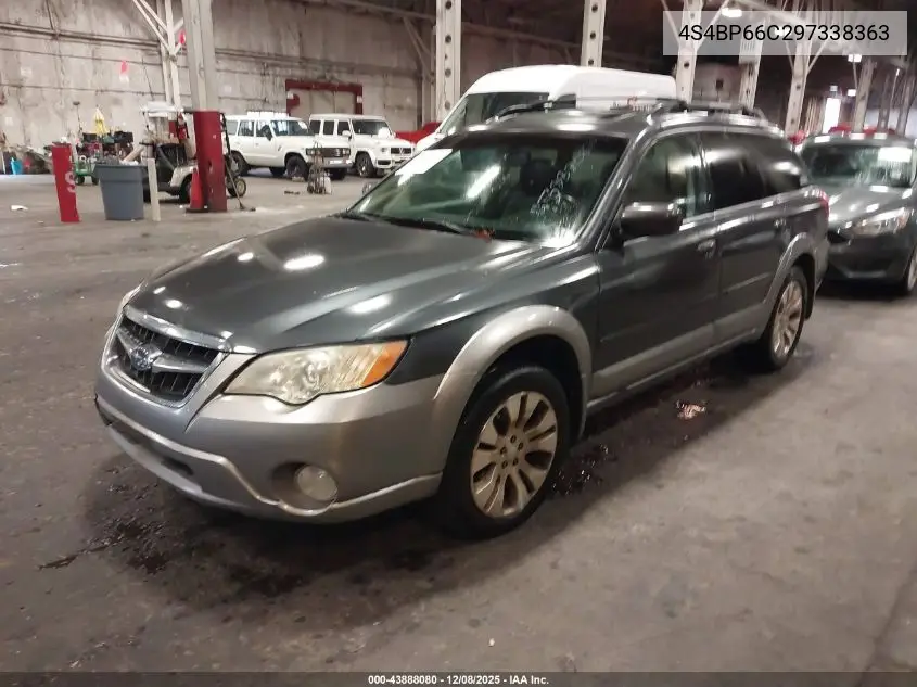 4S4BP66C297338363 2009 Subaru Outback 2.5I Limited