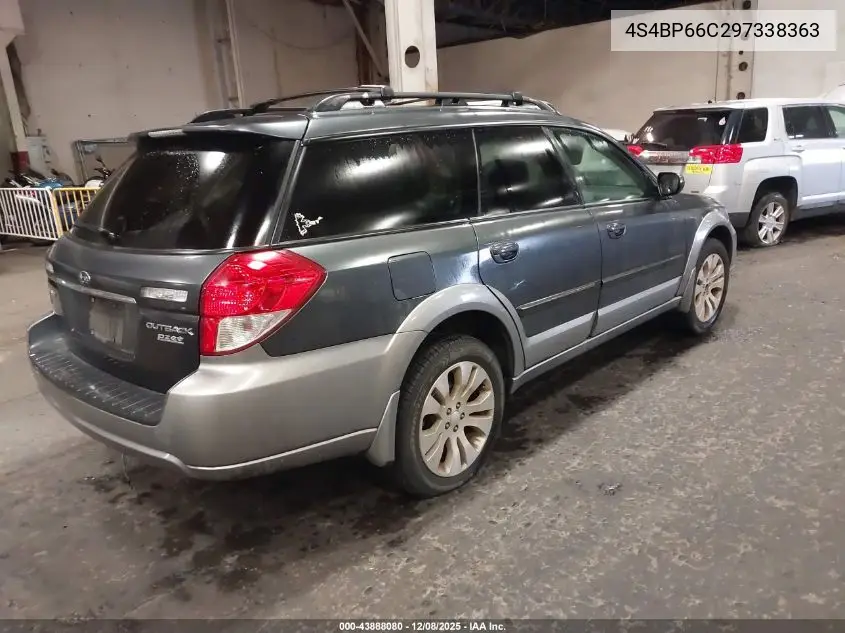 4S4BP66C297338363 2009 Subaru Outback 2.5I Limited