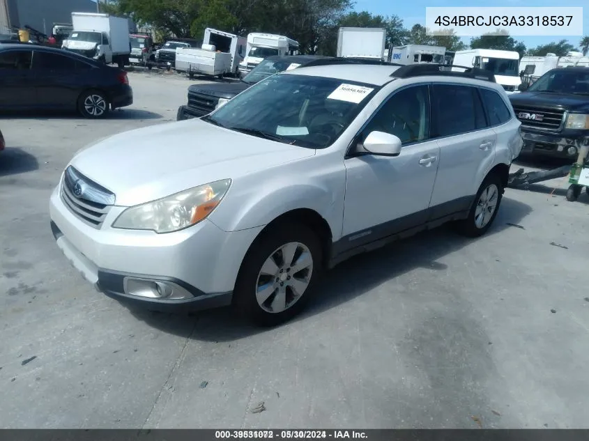 4S4BRCJC3A3318537 2010 Subaru Outback