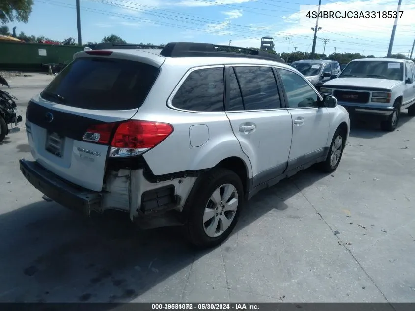 4S4BRCJC3A3318537 2010 Subaru Outback