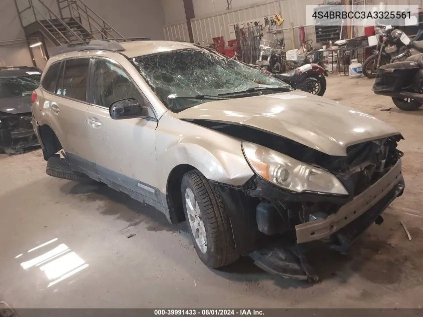 4S4BRBCC3A3325561 2010 Subaru Outback 2.5I Premium