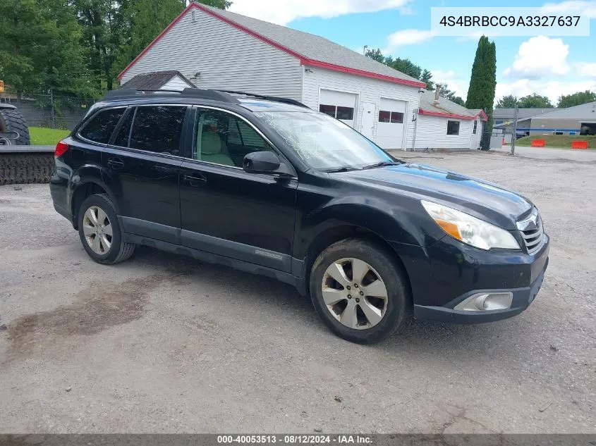 2010 Subaru Outback 2.5I Premium VIN: 4S4BRBCC9A3327637 Lot: 40053513