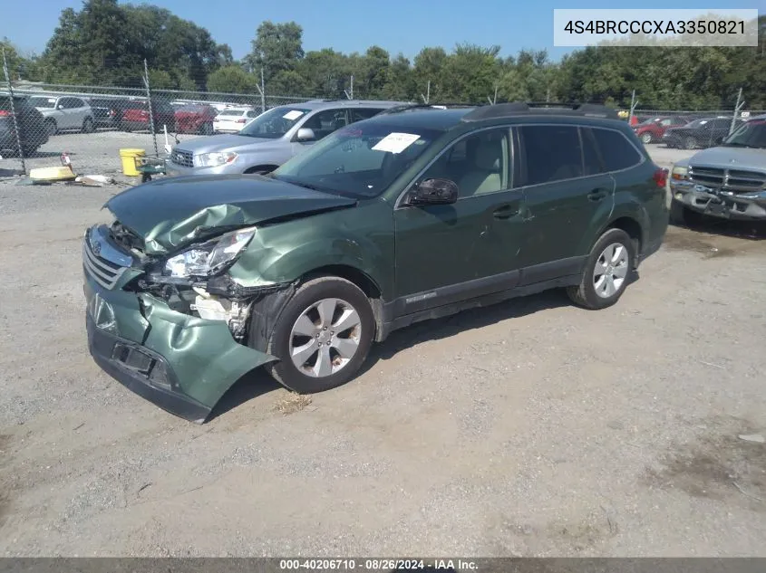 4S4BRCCCXA3350821 2010 Subaru Outback 2.5I Premium