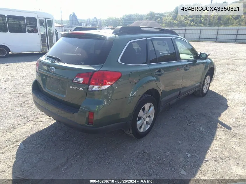 4S4BRCCCXA3350821 2010 Subaru Outback 2.5I Premium