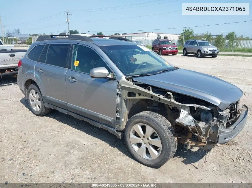 4S4BRDLCXA2371065 2010 Subaru Outback 3.6R Limited