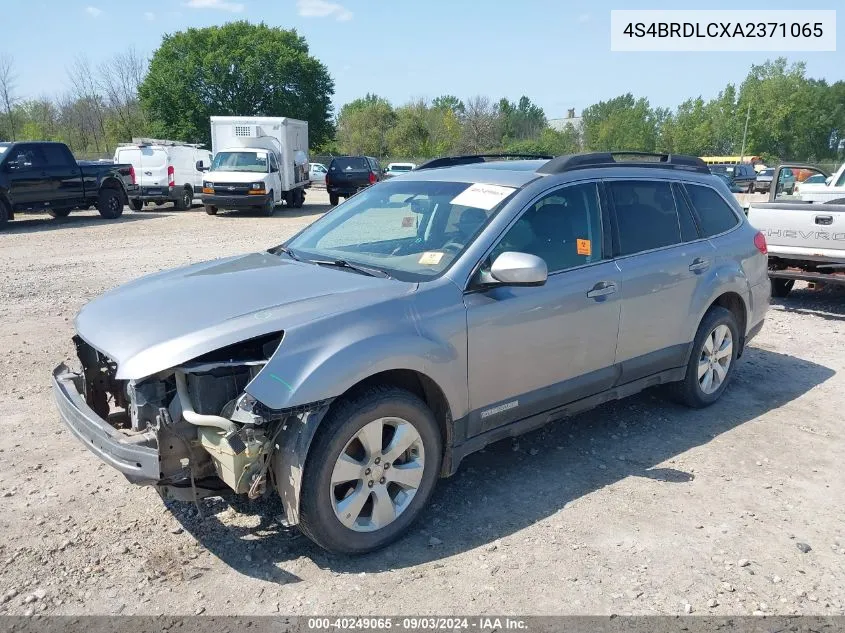 4S4BRDLCXA2371065 2010 Subaru Outback 3.6R Limited