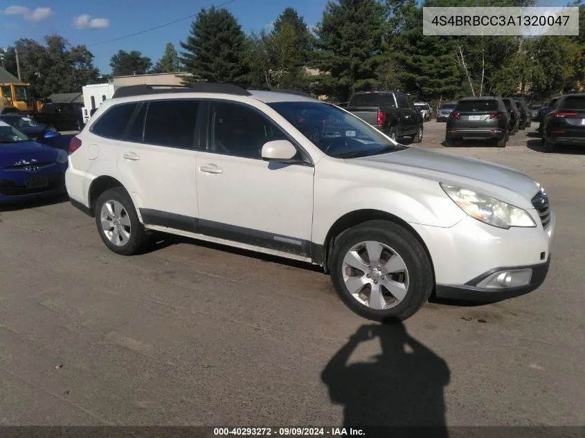 2010 Subaru Outback 2.5I Premium VIN: 4S4BRBCC3A1320047 Lot: 40293272