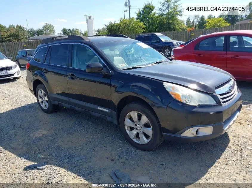 4S4BRELC4A2374405 2010 Subaru Outback 3.6R Limited