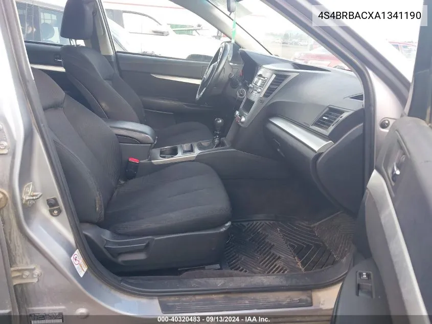 4S4BRBACXA1341190 2010 Subaru Outback 2.5I