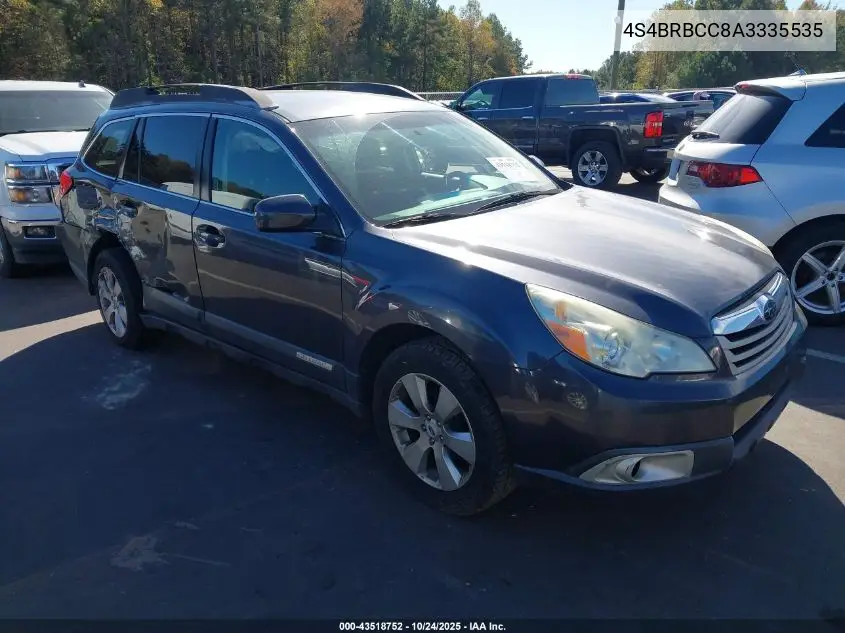 4S4BRBCC8A3335535 2010 Subaru Outback 2.5I Premium