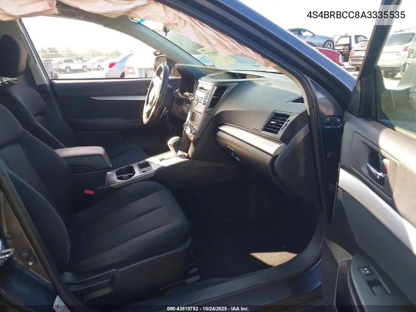 4S4BRBCC8A3335535 2010 Subaru Outback 2.5I Premium